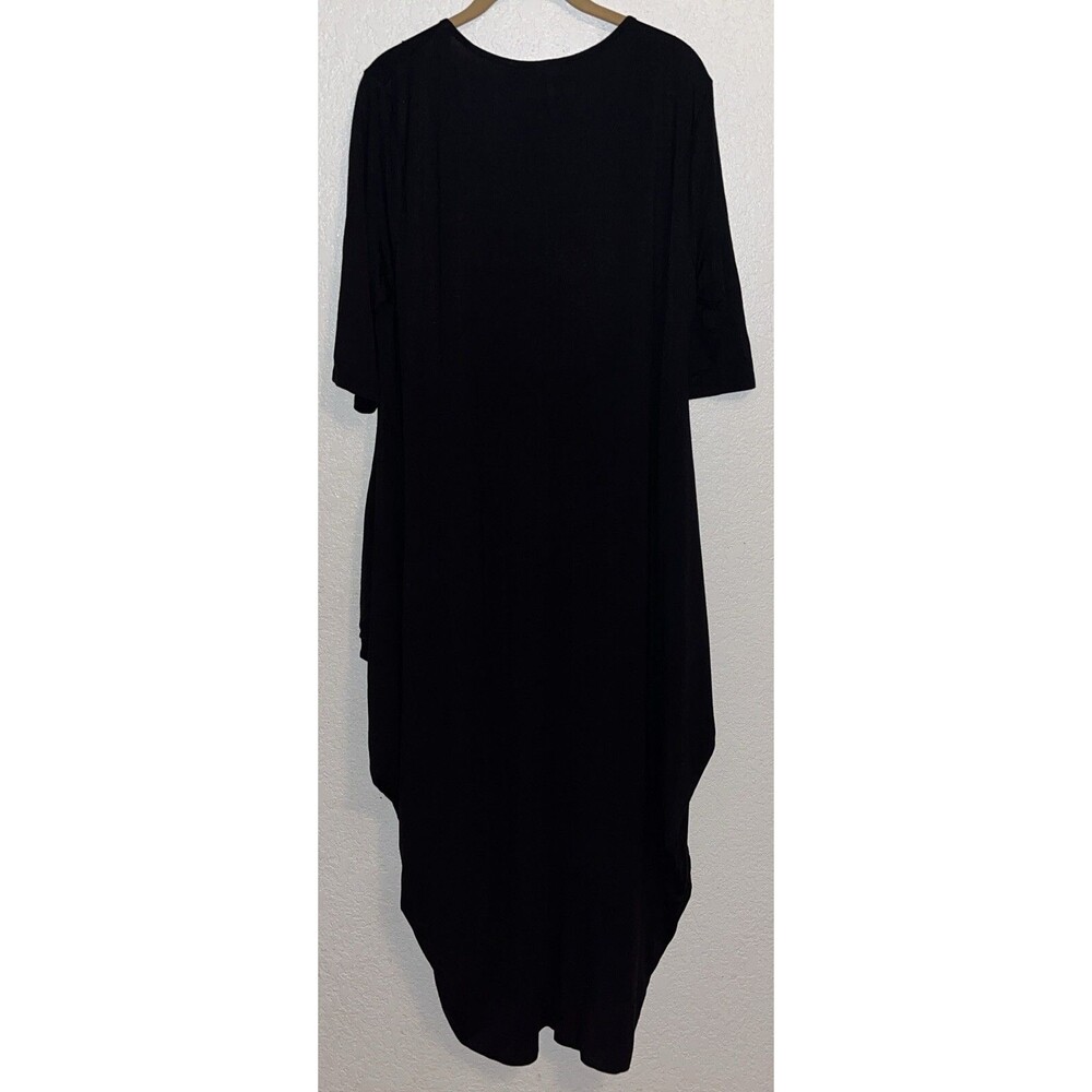 Antthony Orginals Tunic Dress Women Sz L Black - Picture 2 of 6